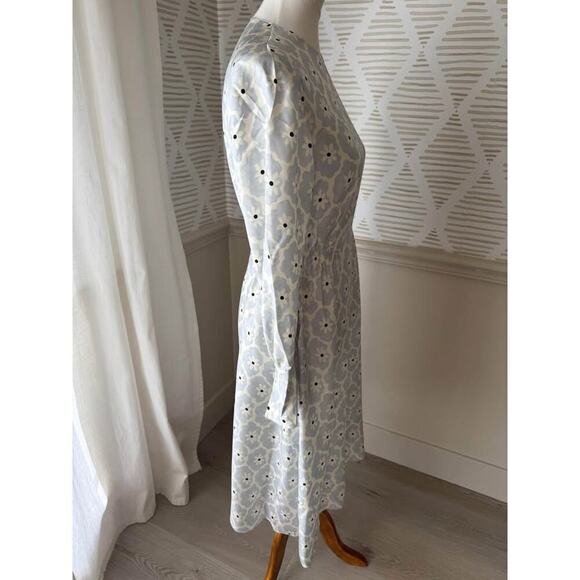 Theory Women’s Size 4 Light Blue Daisy Midi Dress - Picture 5 of 5